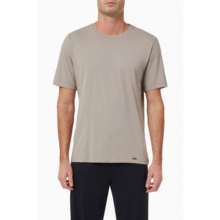 Hanro - Living T-shirt in Cotton Grey