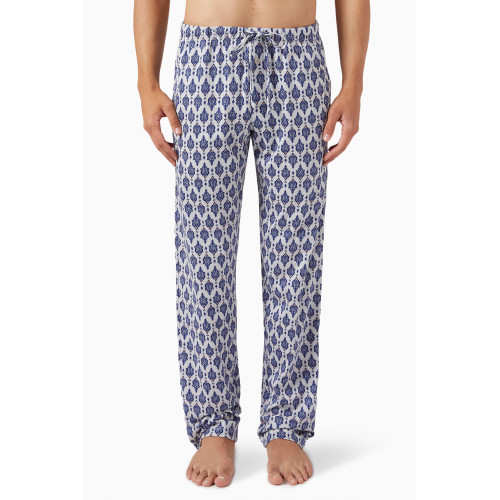 Hanro - Night & Day Pants in Cotton Blue