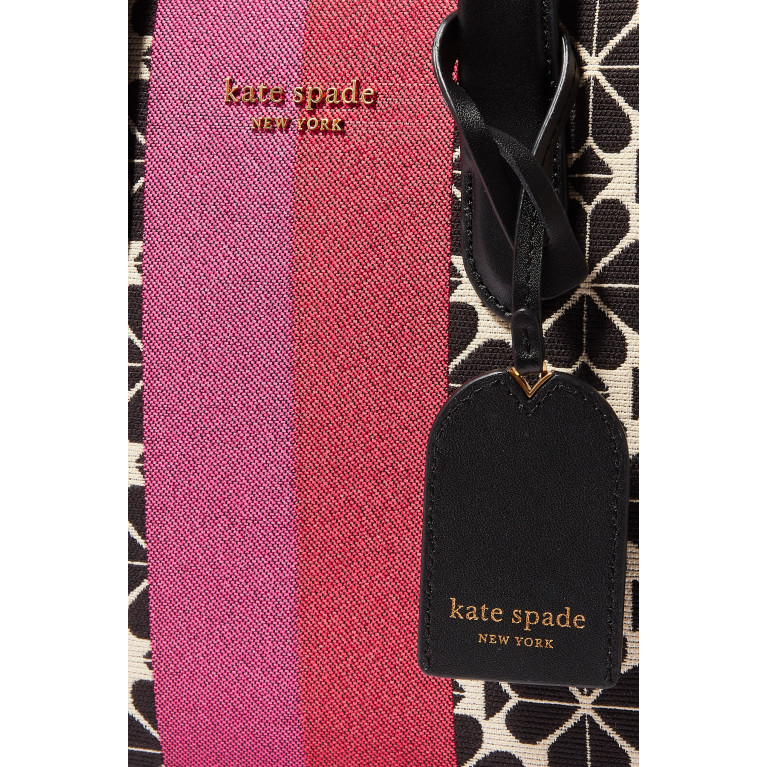 Kate Spade New York - Small Spade Flower Manhattan Tote in Jacquard Multicolour