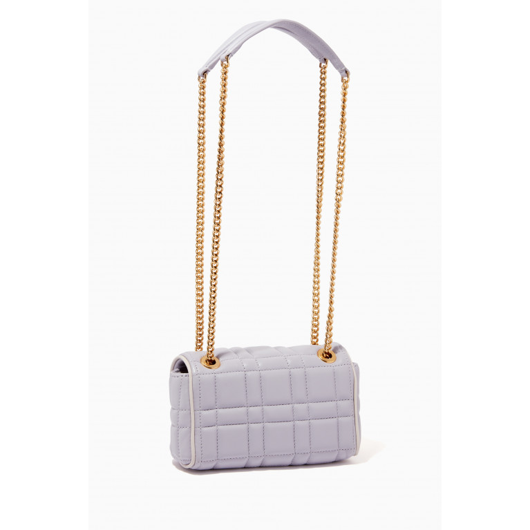 Kate Spade New York - Small Evelyn Crossbody Bag in Quilted Leather Purple