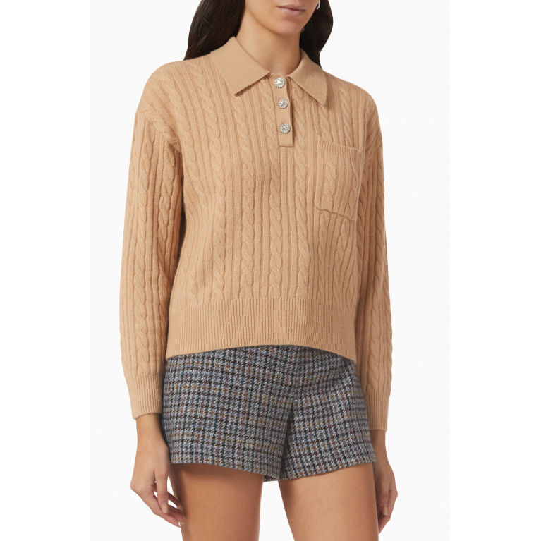 Sandro - Erudine Sweater in Cable-knit