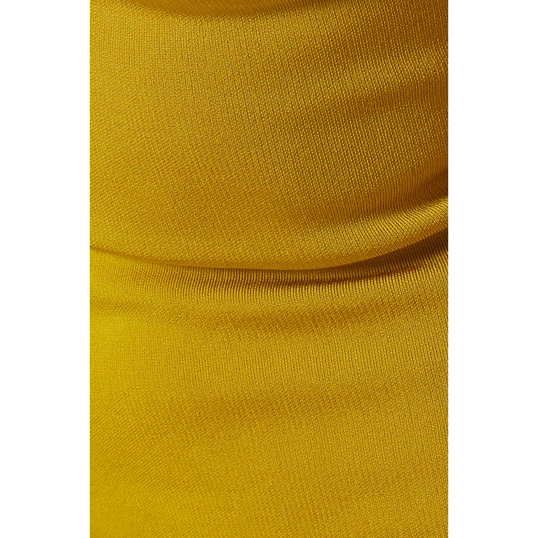 Galvan - Persephone Midi Dress in Recycled Viscose
