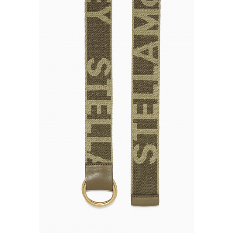 Stella McCartney - Monogram Belt in Fabric Lurex