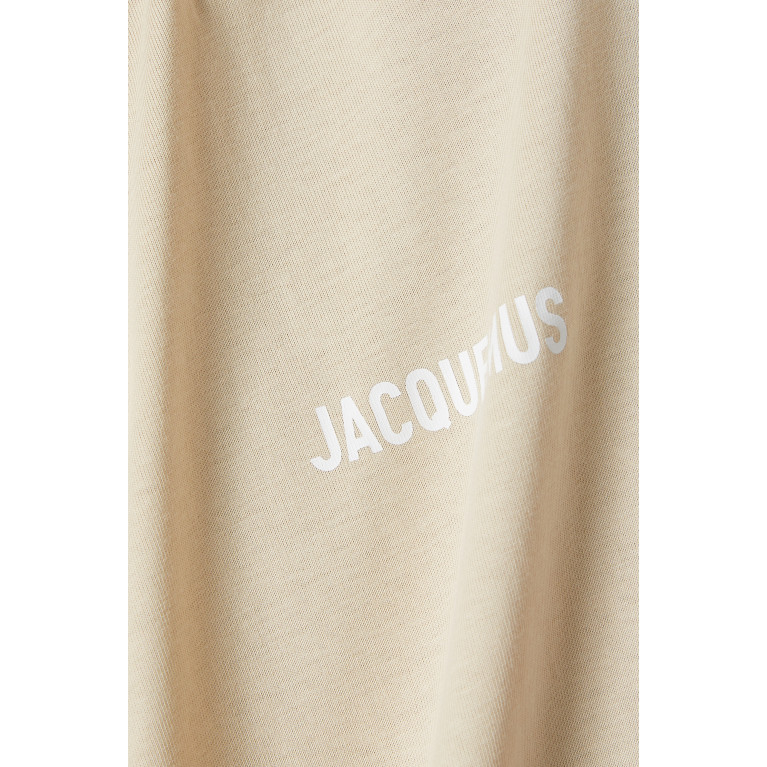 Jacquemus - Logo T-shirt in Cotton-jersey Neutral