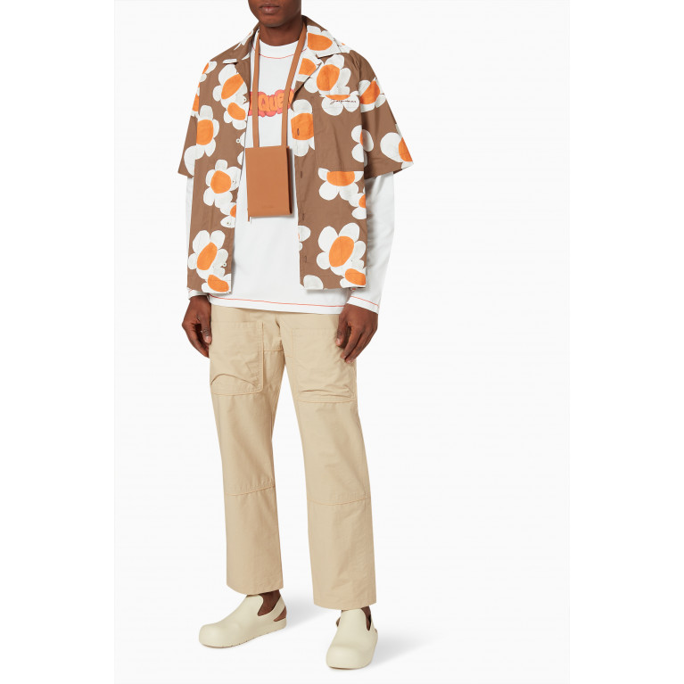 Jacquemus - Floral-print Bowling Shirt in Cotton-blend