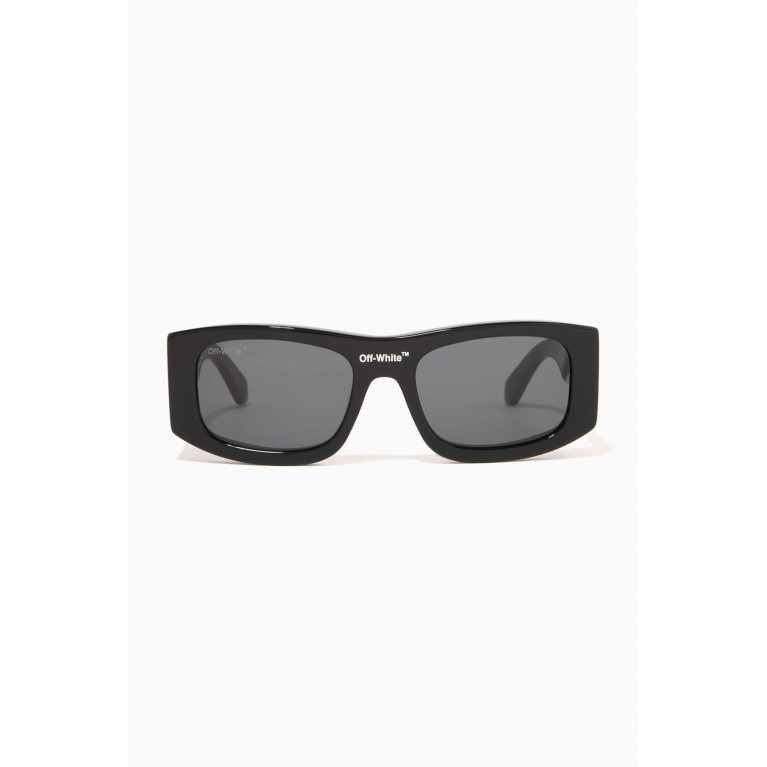 Off-White - Lucio Sunglasses in Acetate Black