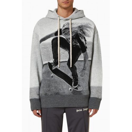 Palm Angels - Skater Hoodie in Technical Fabric