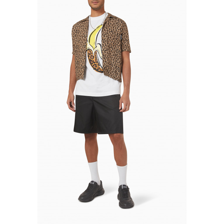 Palm Angels - Leopard Print Shirt in Viscose