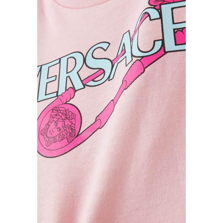 Versace - Graphic Print T-shirt in Jersey