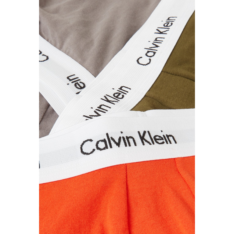 Calvin Klein - Trunks in Cotton, Set of Three Multicolour