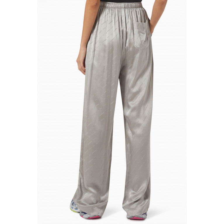 Balenciaga - Pyjama Pants in Logo Jacquard