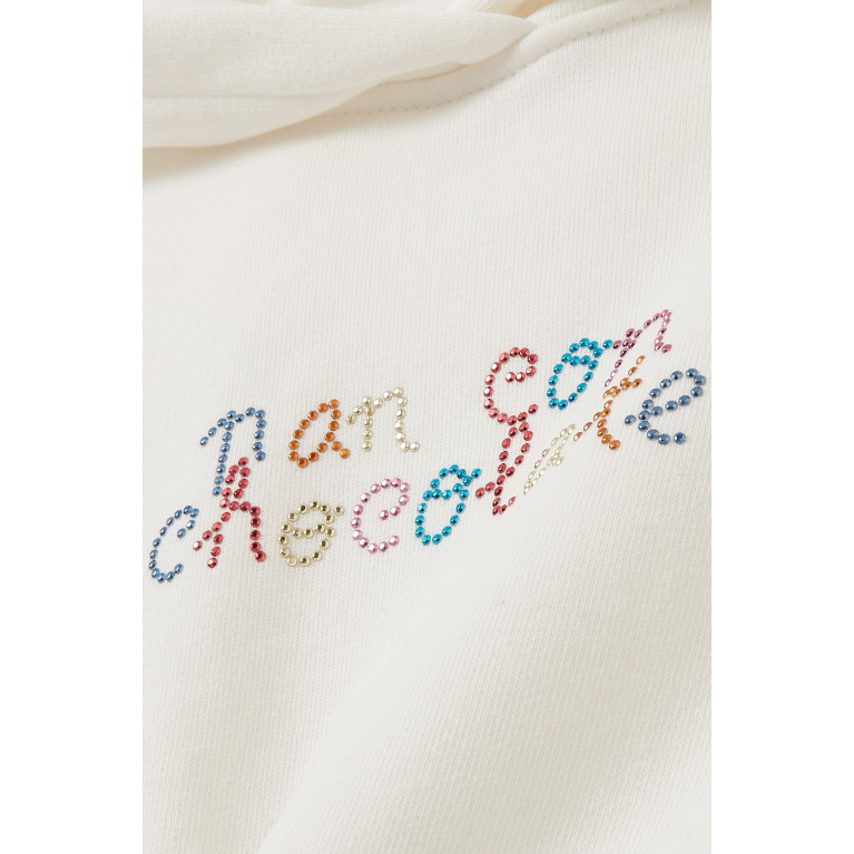 Pan con Chocolate - Celeste Tulle Hoodie in Cotton