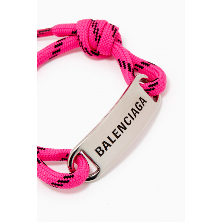 Balenciaga - Plate Logo Bracelet