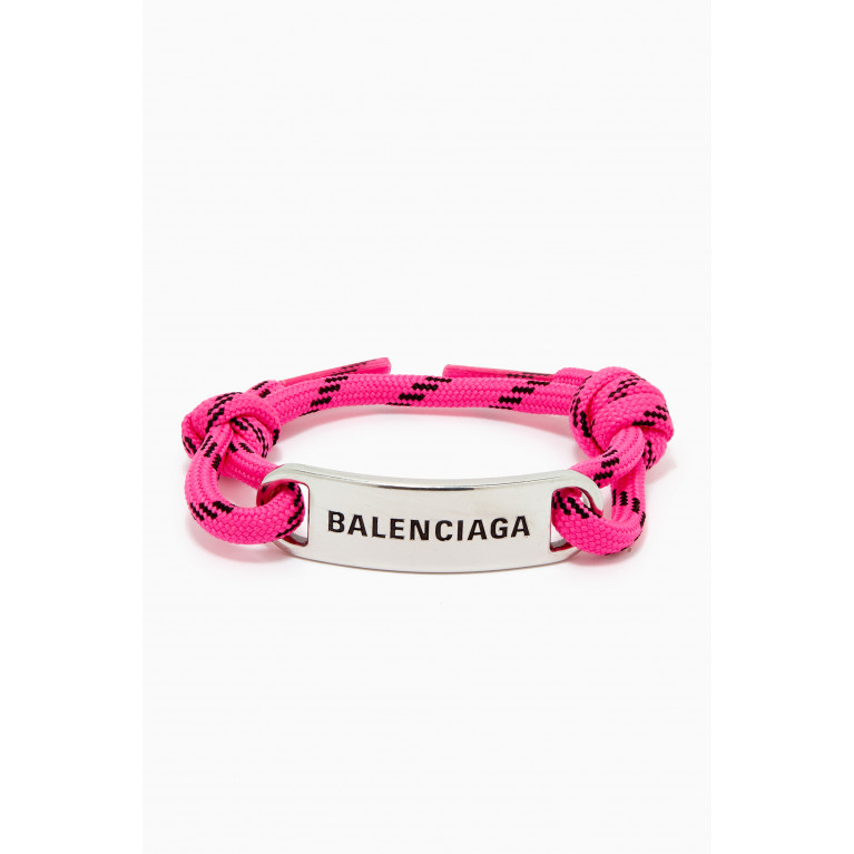 Balenciaga - Plate Logo Bracelet