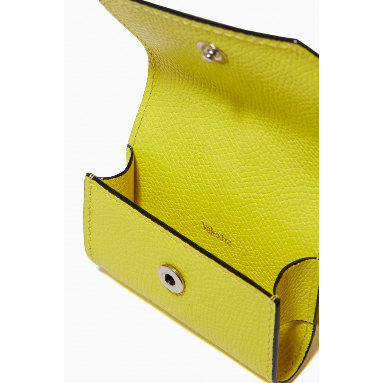 Valextra - AirPods Pro Case in Calf Leather Yellow