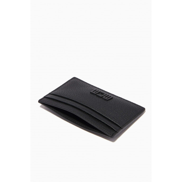 MCM - Logo Tech Card Holder in Leather