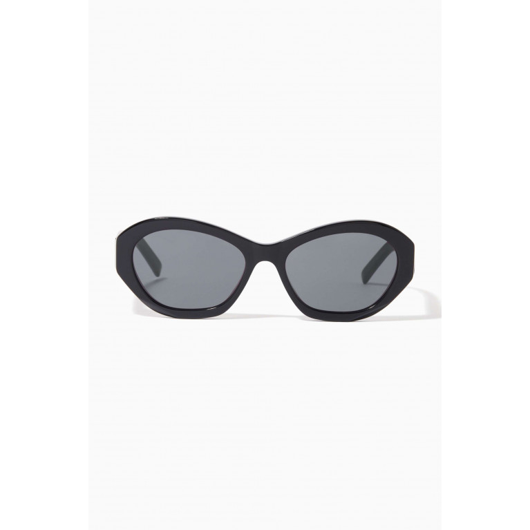 Givenchy - Round Sunglasses in Acetate Black