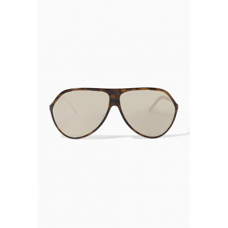 Givenchy - Givenchy 64 Smoke Sunglasses in Acetate Brown