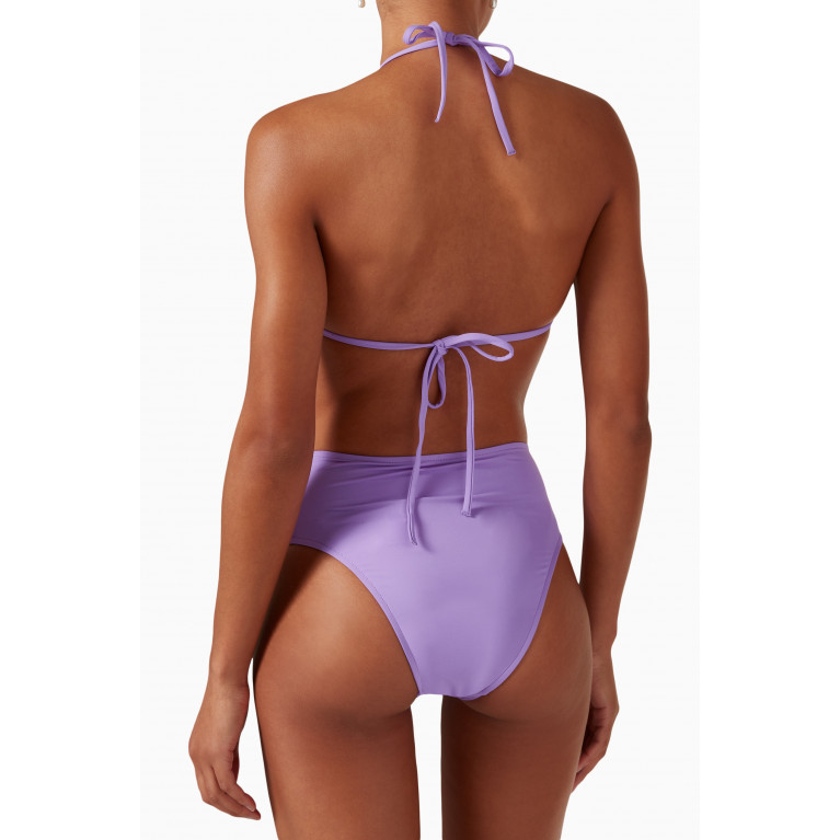Bondi Born - Poppy High-rise Bikini Briefs in Embodee™ Fabric