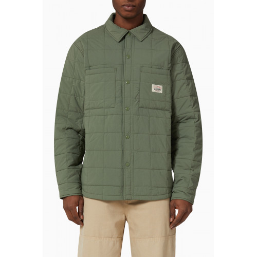Stussy - Quilted Fatigue Shirt in Recycled Nylon