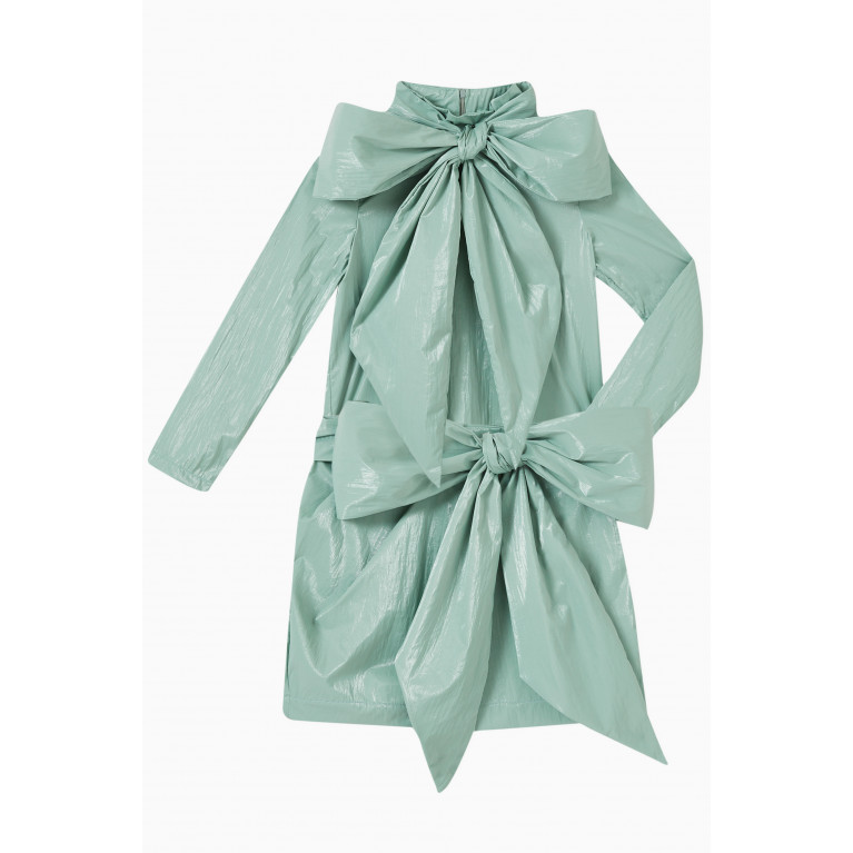 Caroline Bosmans - Shiny Bow Top in Polyester