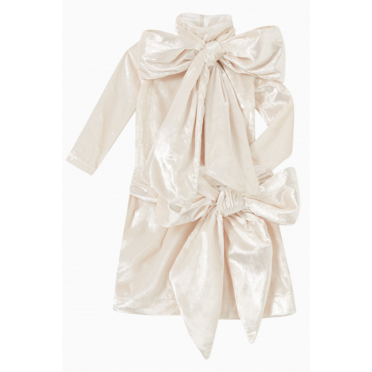 Caroline Bosmans - Velvet Bow Skirt in Polyester