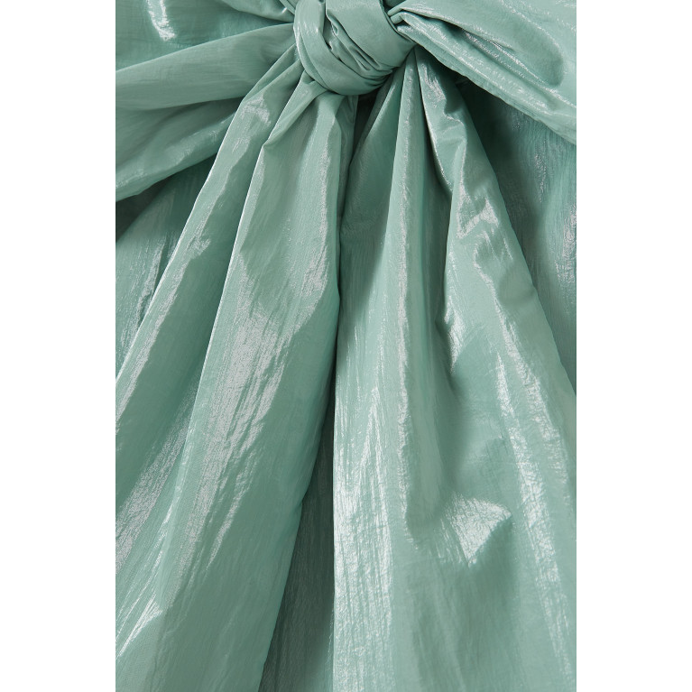 Caroline Bosmans - Shiny Bow Skirt in Polyester