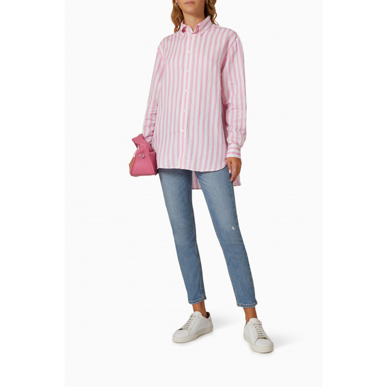 Polo Ralph Lauren - Striped Long Sleeve Shirt in Cotton