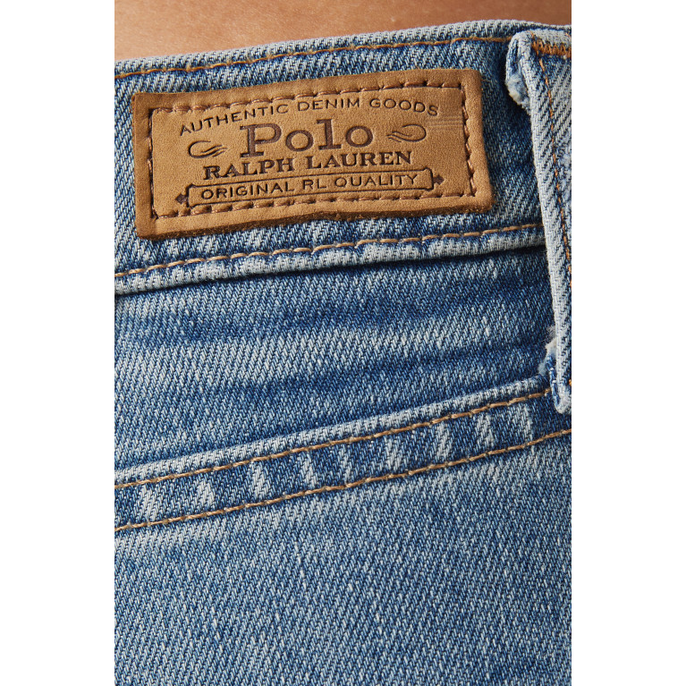 Polo Ralph Lauren - High-rise Skinny-fit Cropped Jeans