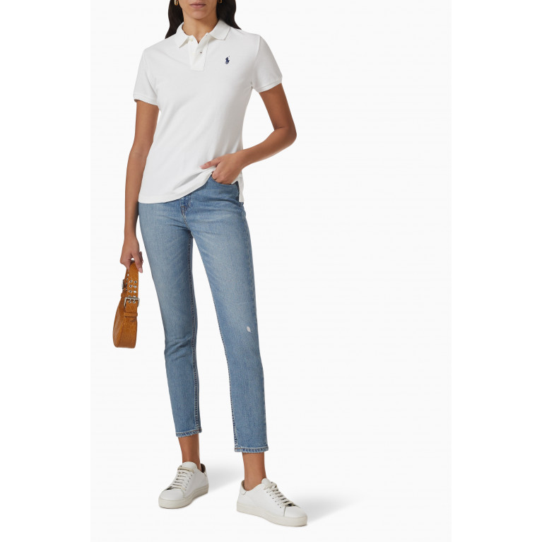 Polo Ralph Lauren - High-rise Skinny-fit Cropped Jeans