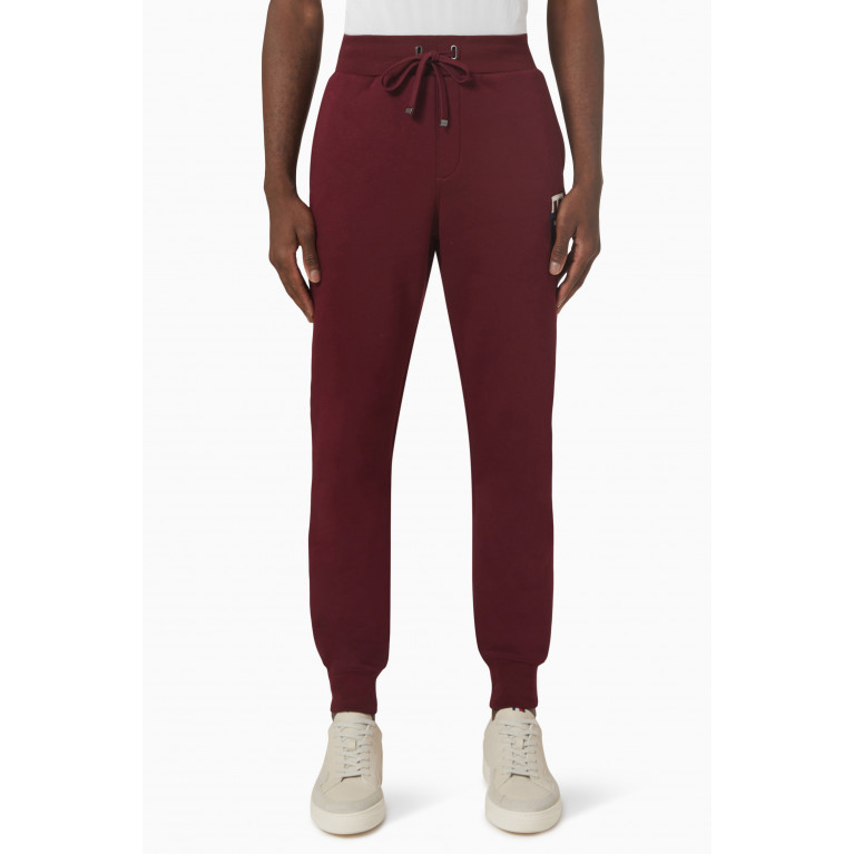 Tommy Hilfiger - Track Pants in Cotton Red