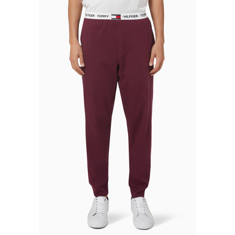 Tommy Hilfiger - Tommy 85 Lounge Pants in Organic Cotton Red