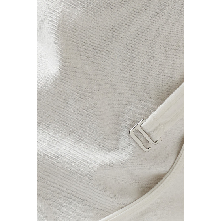 Dion Lee - Garter T-shirt in Cotton White