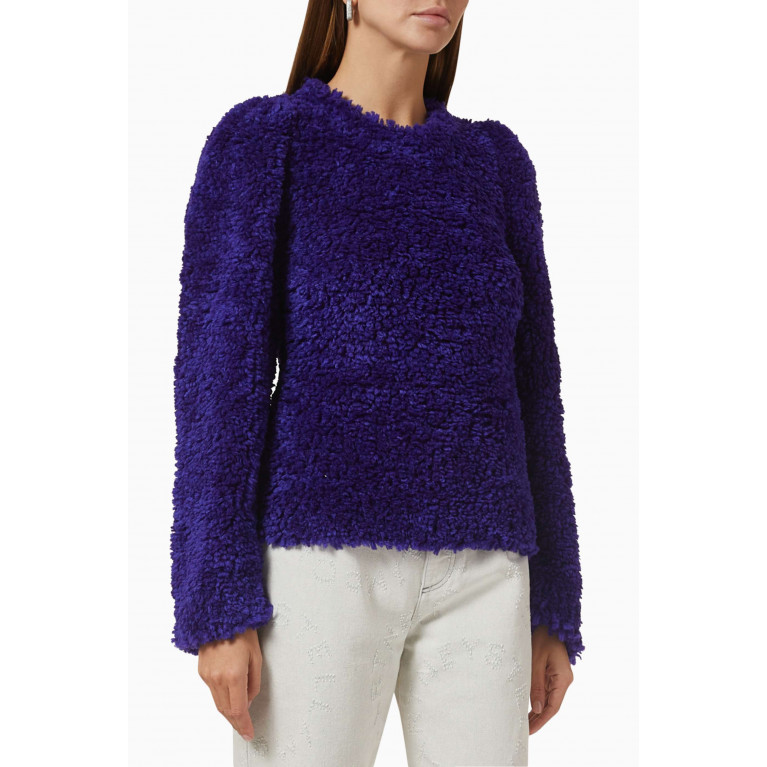 Stella McCartney - Furry Sweater in Textured-knit