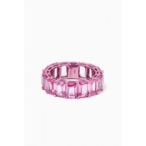 Maison H Jewels - Sapphire Ring in 18kt Gold Pink