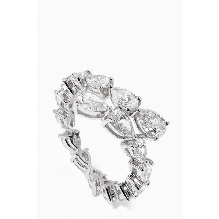 Maison H Jewels - Diamond Ring in 18kt White Gold