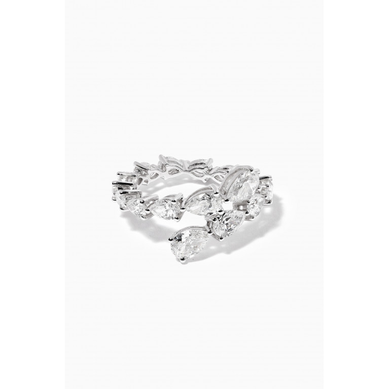 Maison H Jewels - Diamond Ring in 18kt White Gold