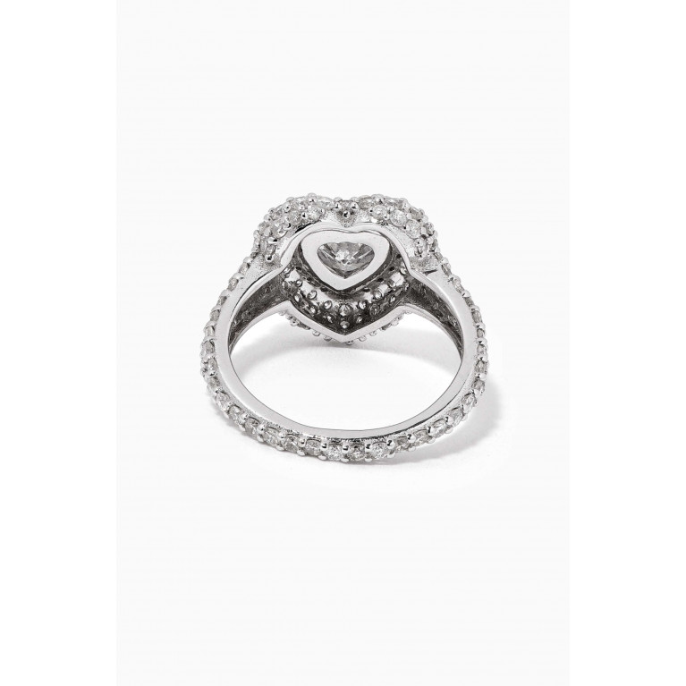 Maison H Jewels - Diamond Pinky Ring in 18kt White Gold