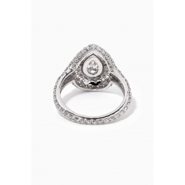 Maison H Jewels - Diamond Pinky Ring in 18kt White Gold