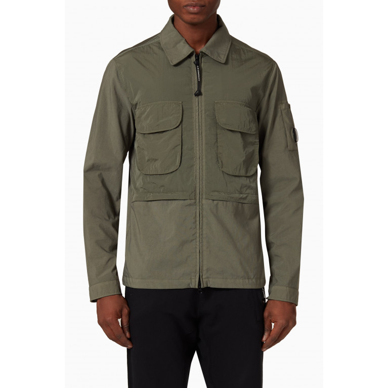C.P. Company - Taylon P Overshirt Jacket in Mixed Recycled Nylon