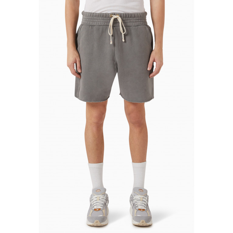 Les Tien - Yacht Sweat Shorts in Fleece Grey