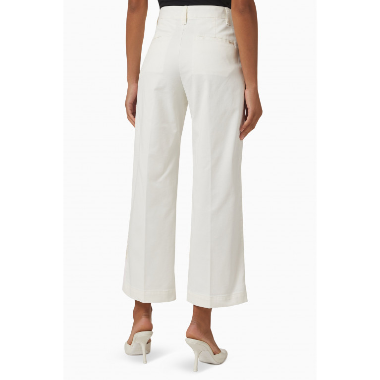 Polo Ralph Lauren - Cropped Wide-leg Chino Pants in Cotton