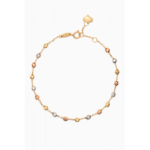 Damas - Lydia Beaded Bracelet in 18kt Gold