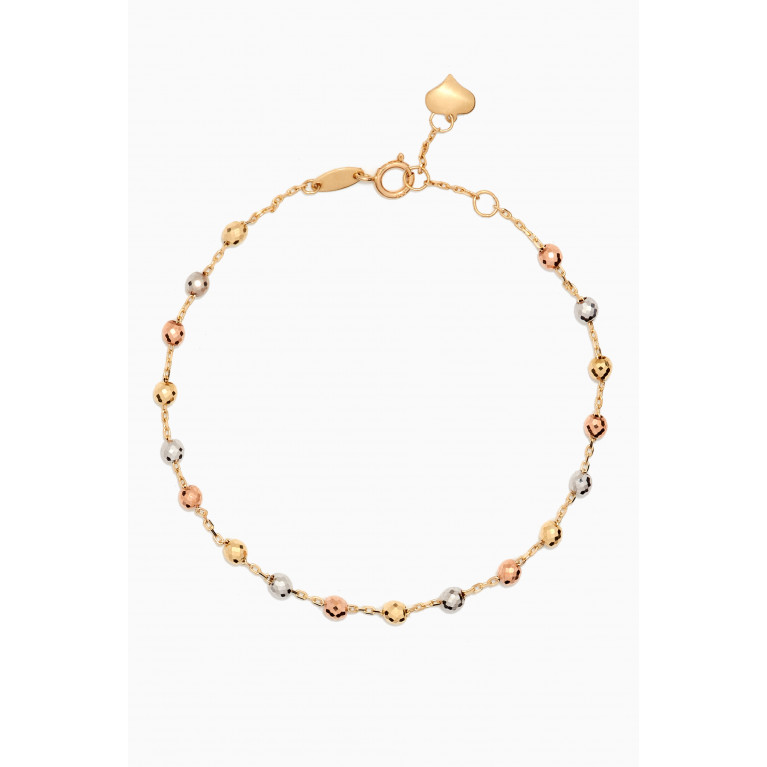 Damas - Lydia Beaded Bracelet in 18kt Gold