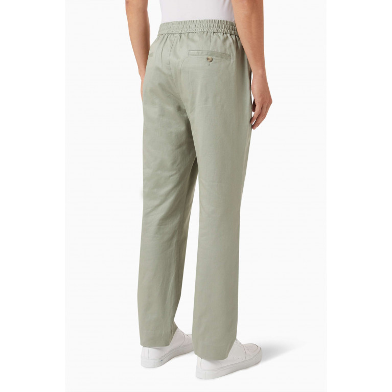 Vince - Pull-on Pants in Cotton Green