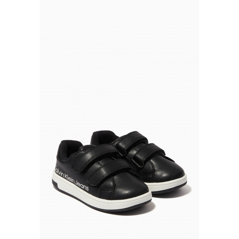 Calvin Klein - Logo Sneakers in Synthetic Leather