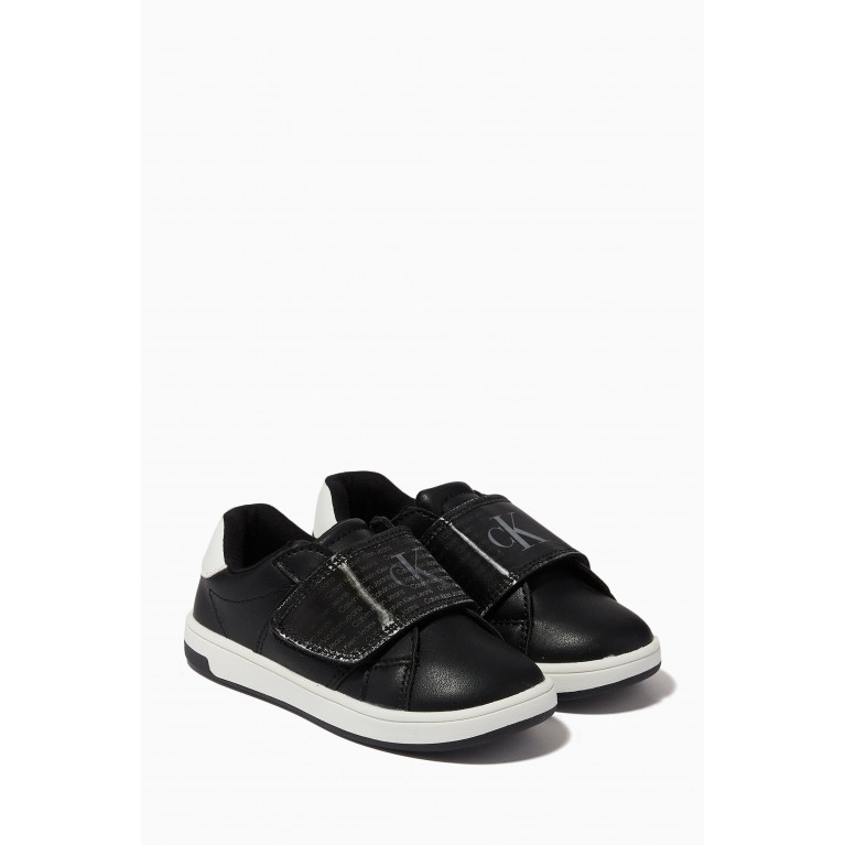 Calvin Klein - Velcro Sneakers in Faux Leather