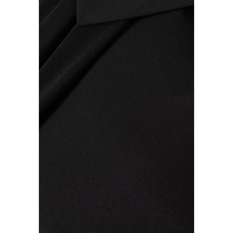 NASS - One-shoulder Gown Black