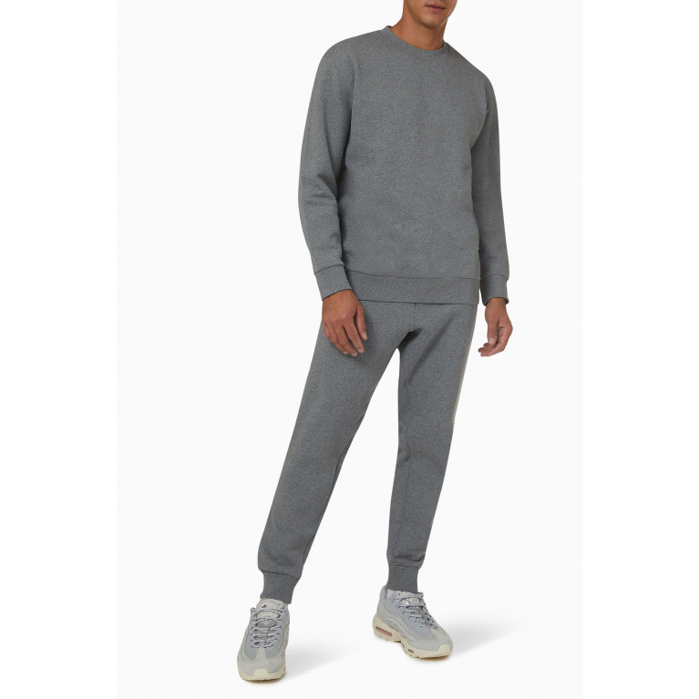 Selected Homme - Casual Sweatshirt in Organic Cotton Grey