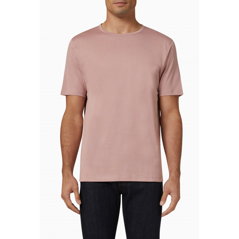 Theory - T-shirt in Cotton Jersey Pink
